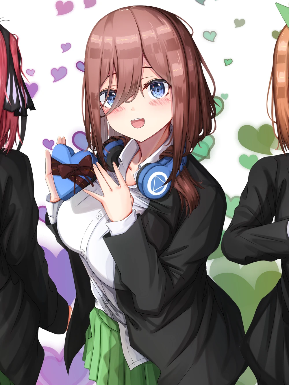 ảnh miku nhà có 5 nàng dâu học sinh