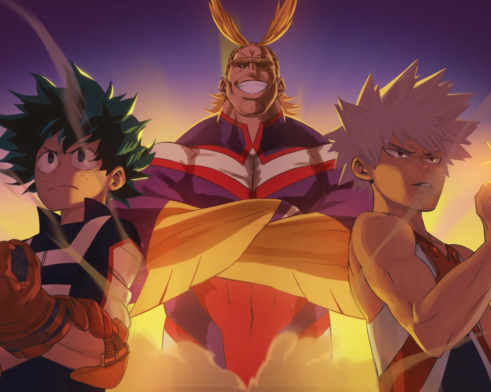 ảnh anime học viện anh hùng full HD cực cuốn