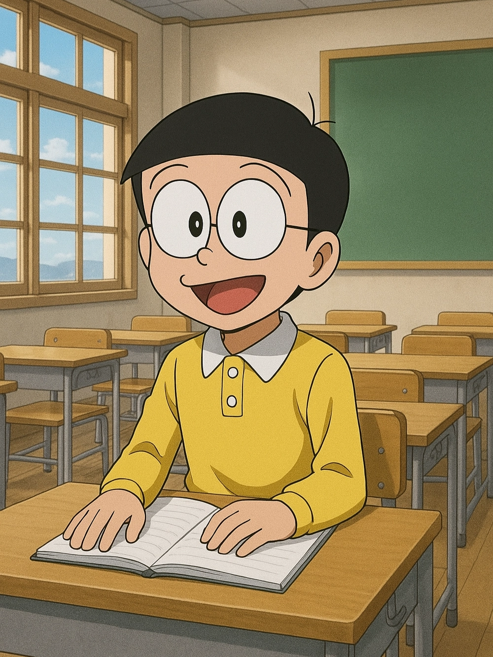 ảnh nobita đẹp rõ nét