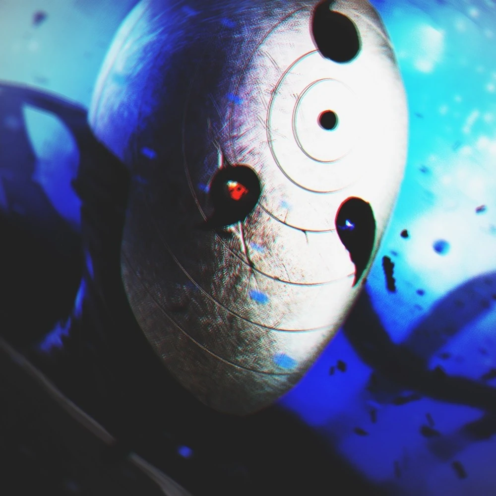 hình obito đeo mặt nạ thần bí 