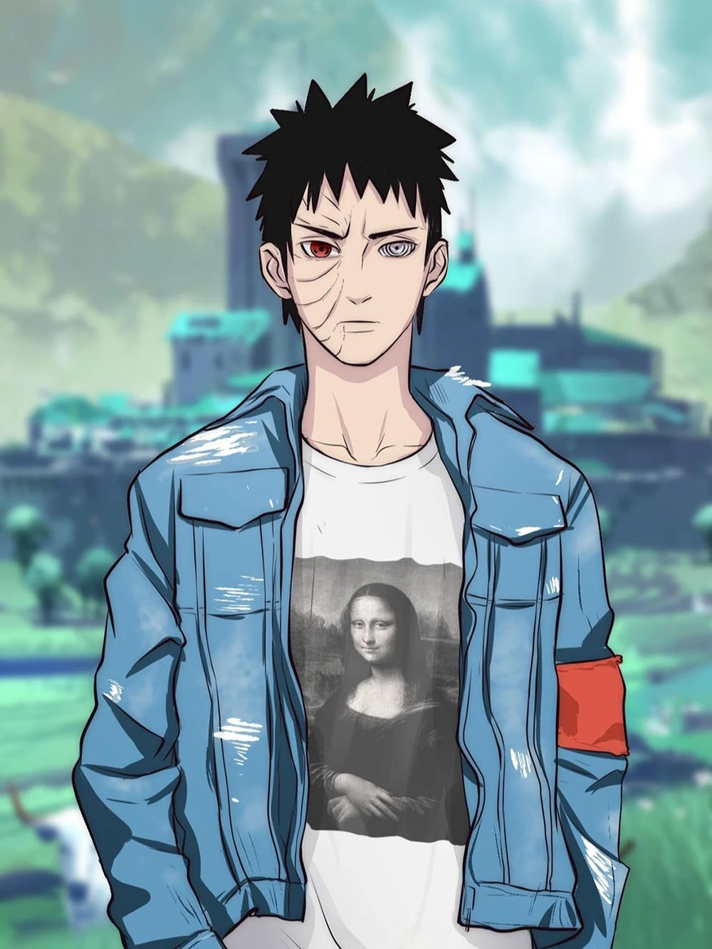 ảnh obito cute khi còn là học viên 