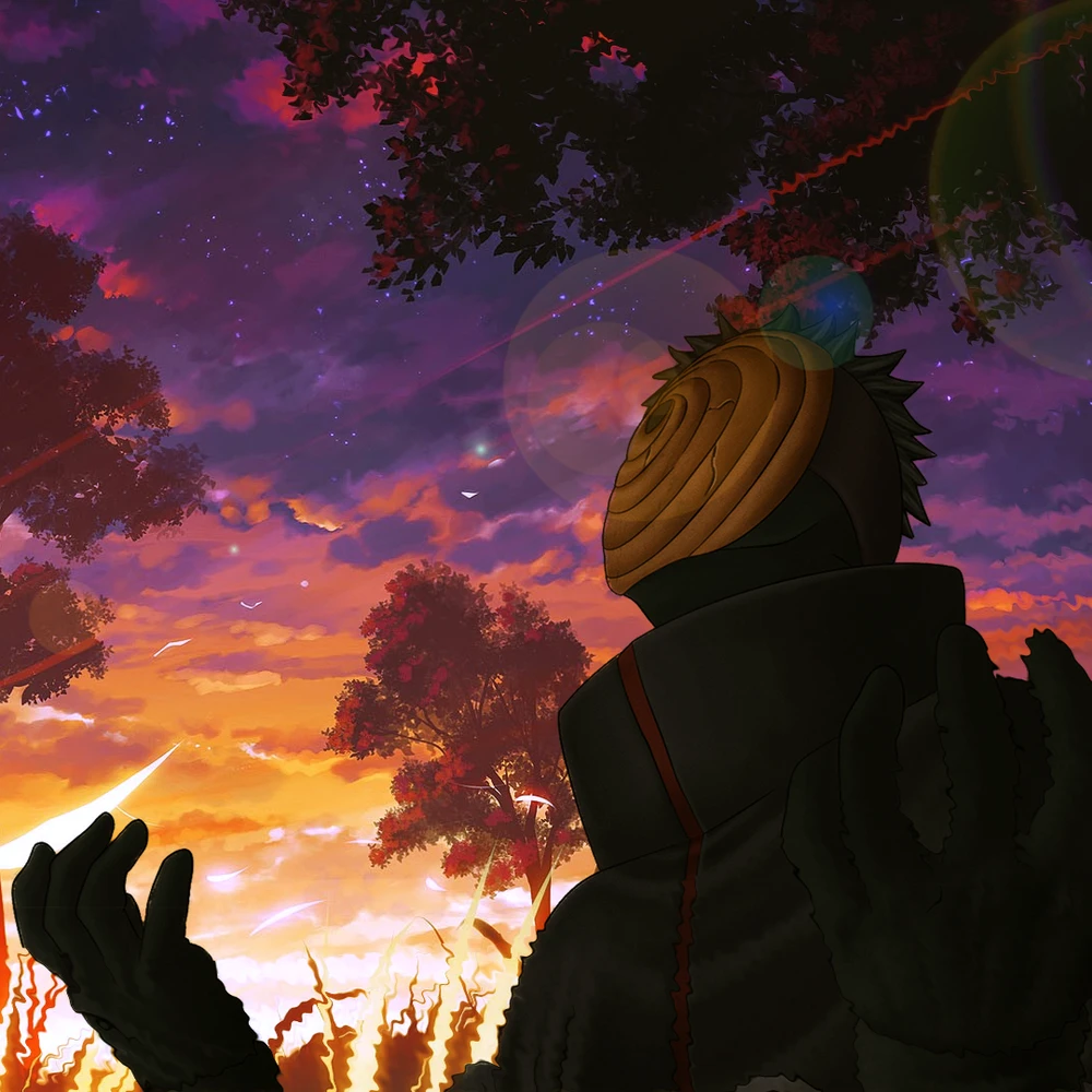 ảnh obito đeo mặt nạ tobi 