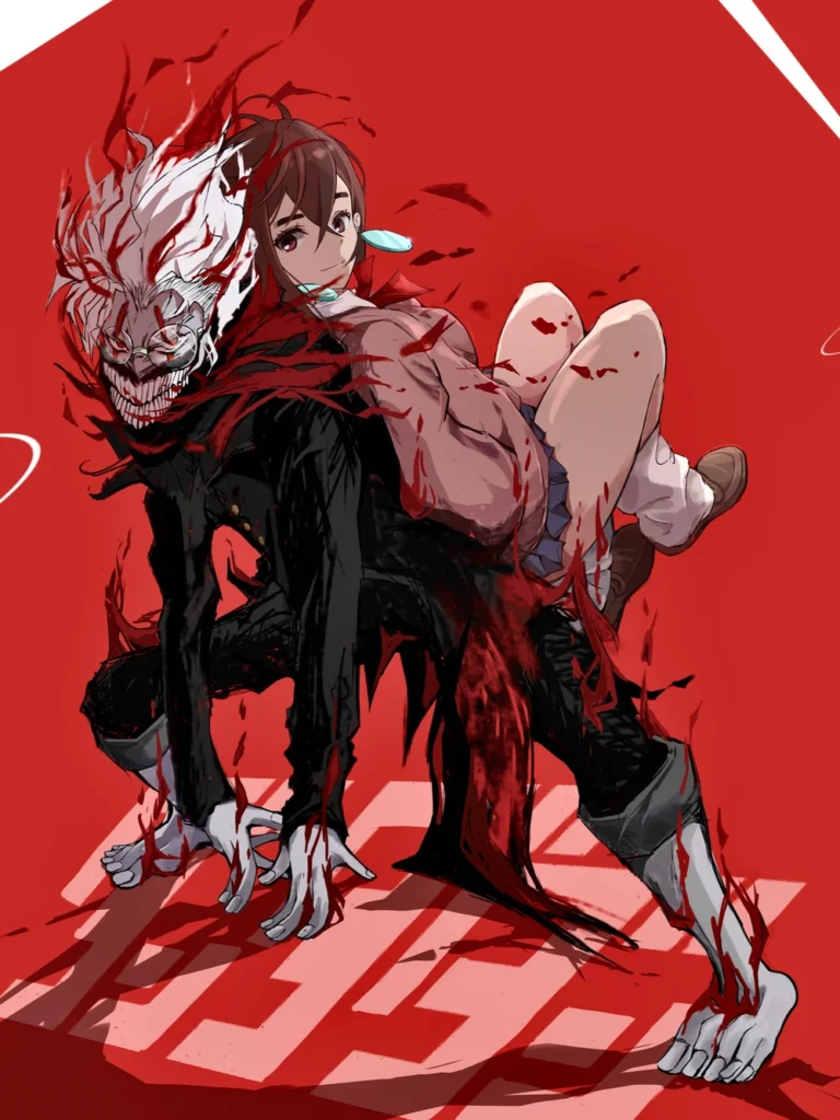 ảnh okarun dandadan gây ấn tượng