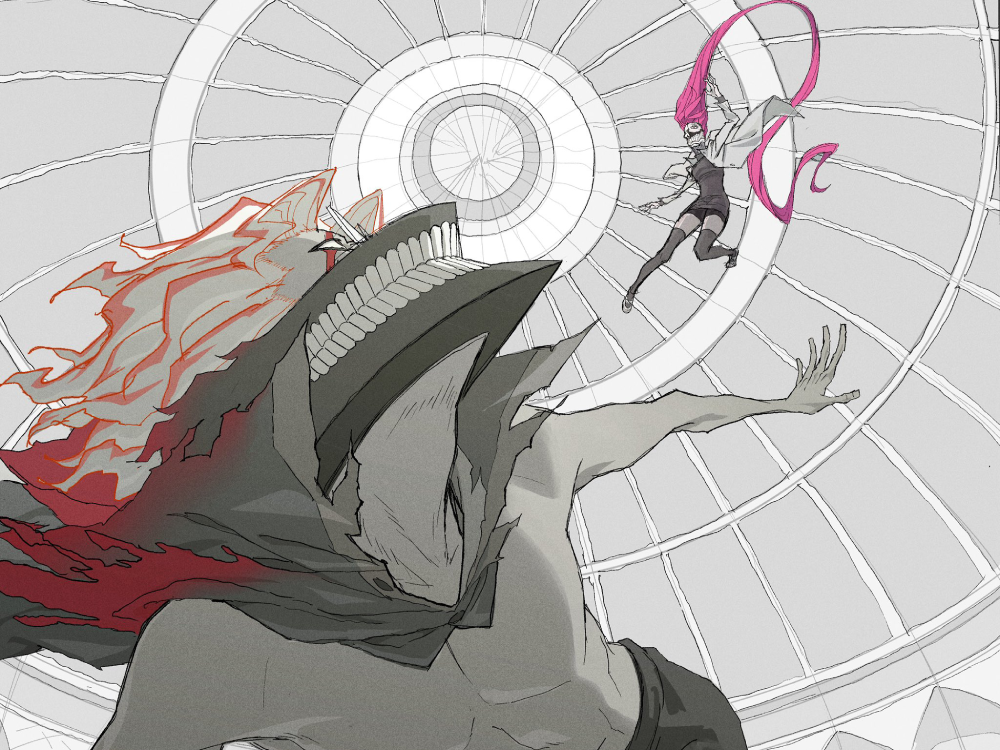 ảnh okarun ngầu 14