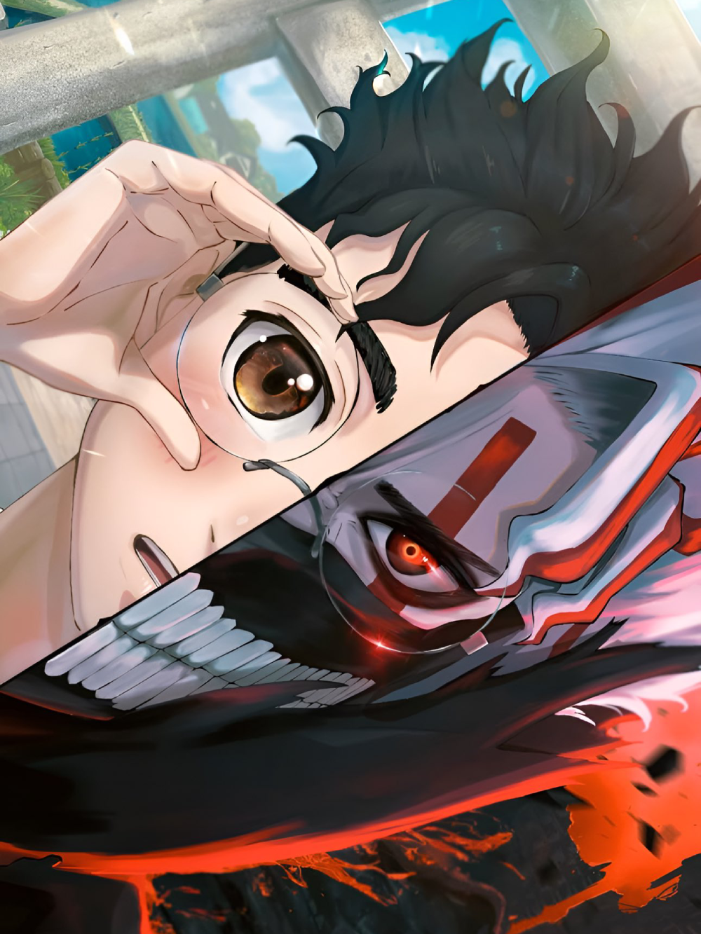 ảnh okarun ngầu 2