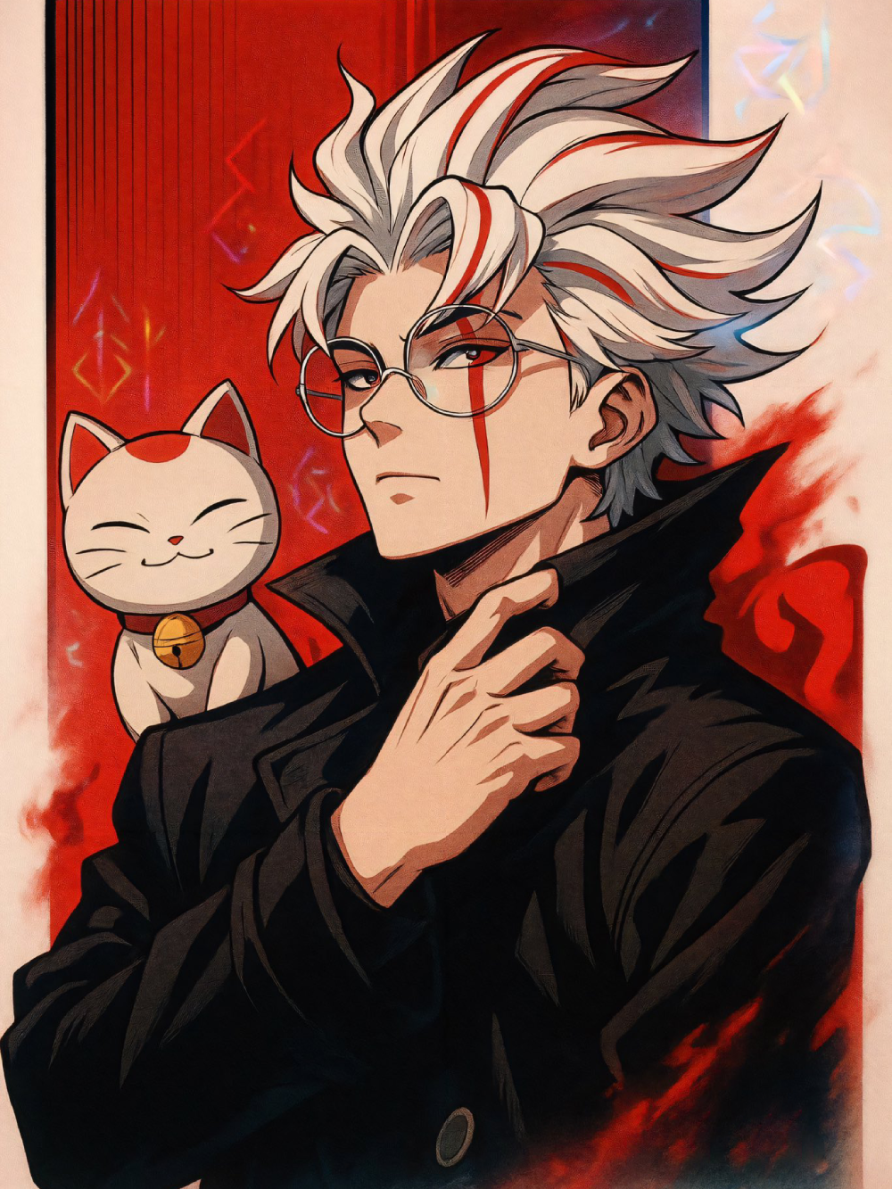 ảnh okarun ngầu 5