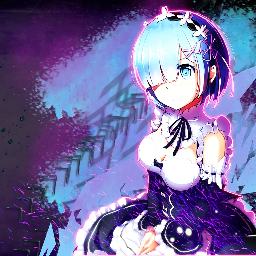hình ảnh anime rem tuyệt vời
