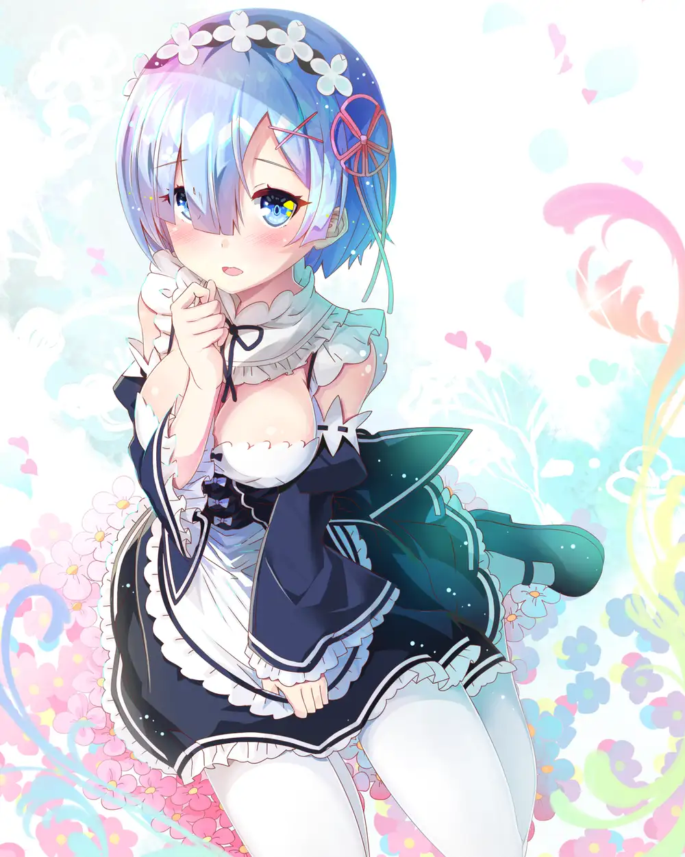 hình ảnh rem anime 4k