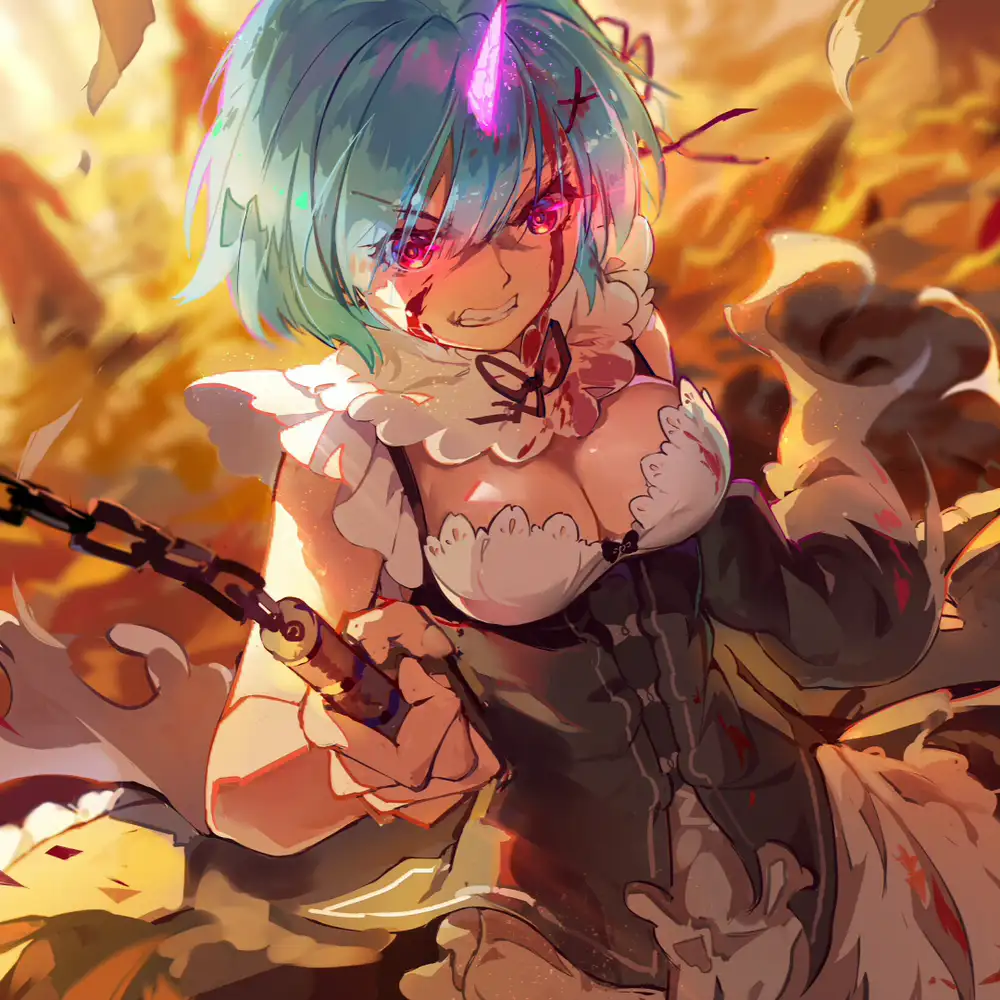 hình ảnh rem đầy sức sống