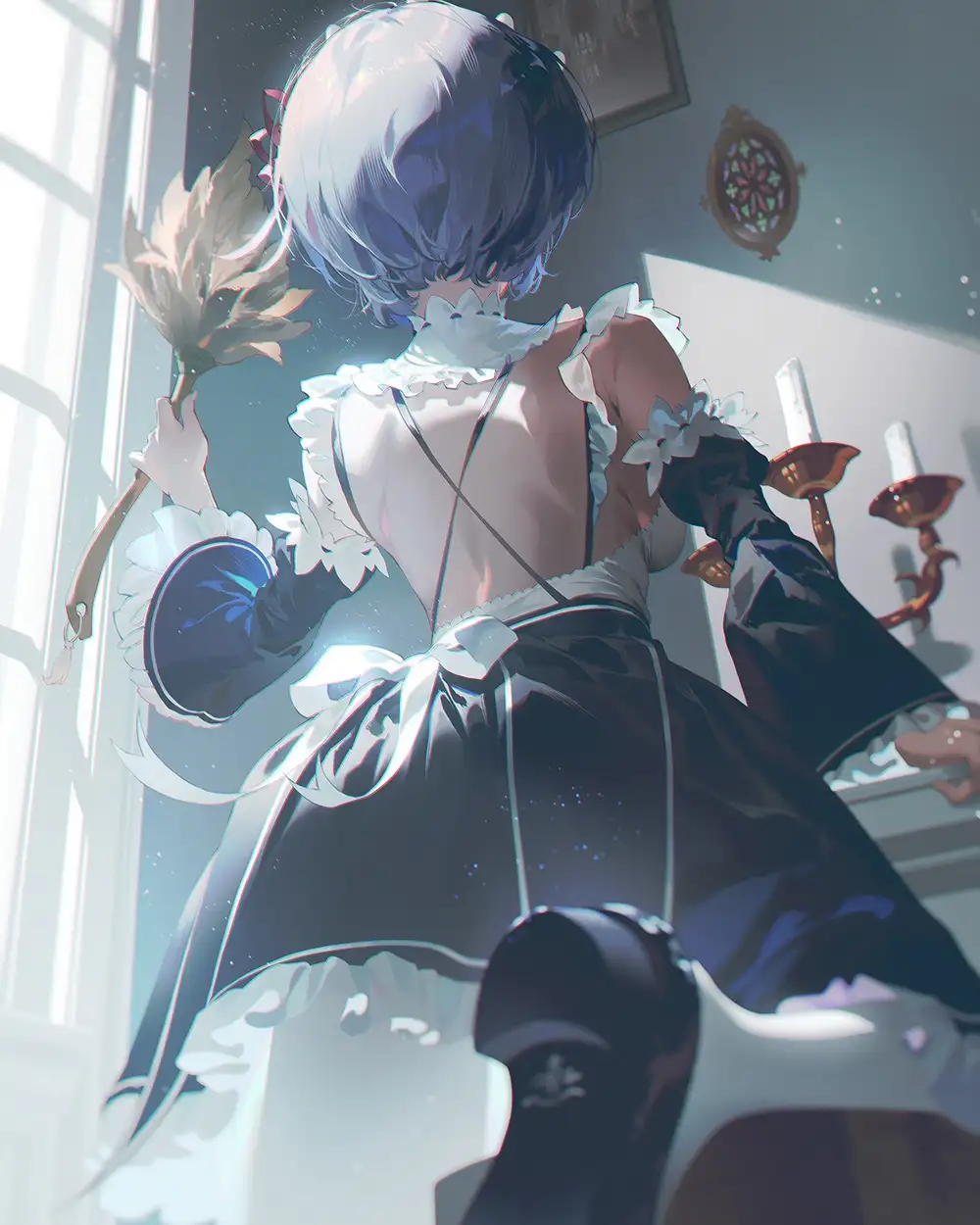 hình ảnh rem với màu sắc sống động