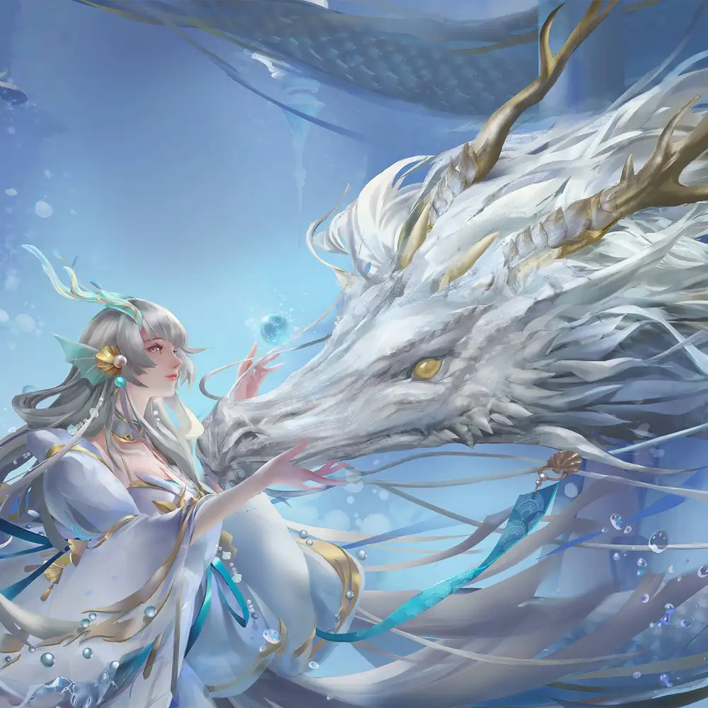 rồng anime nữ cá tính 