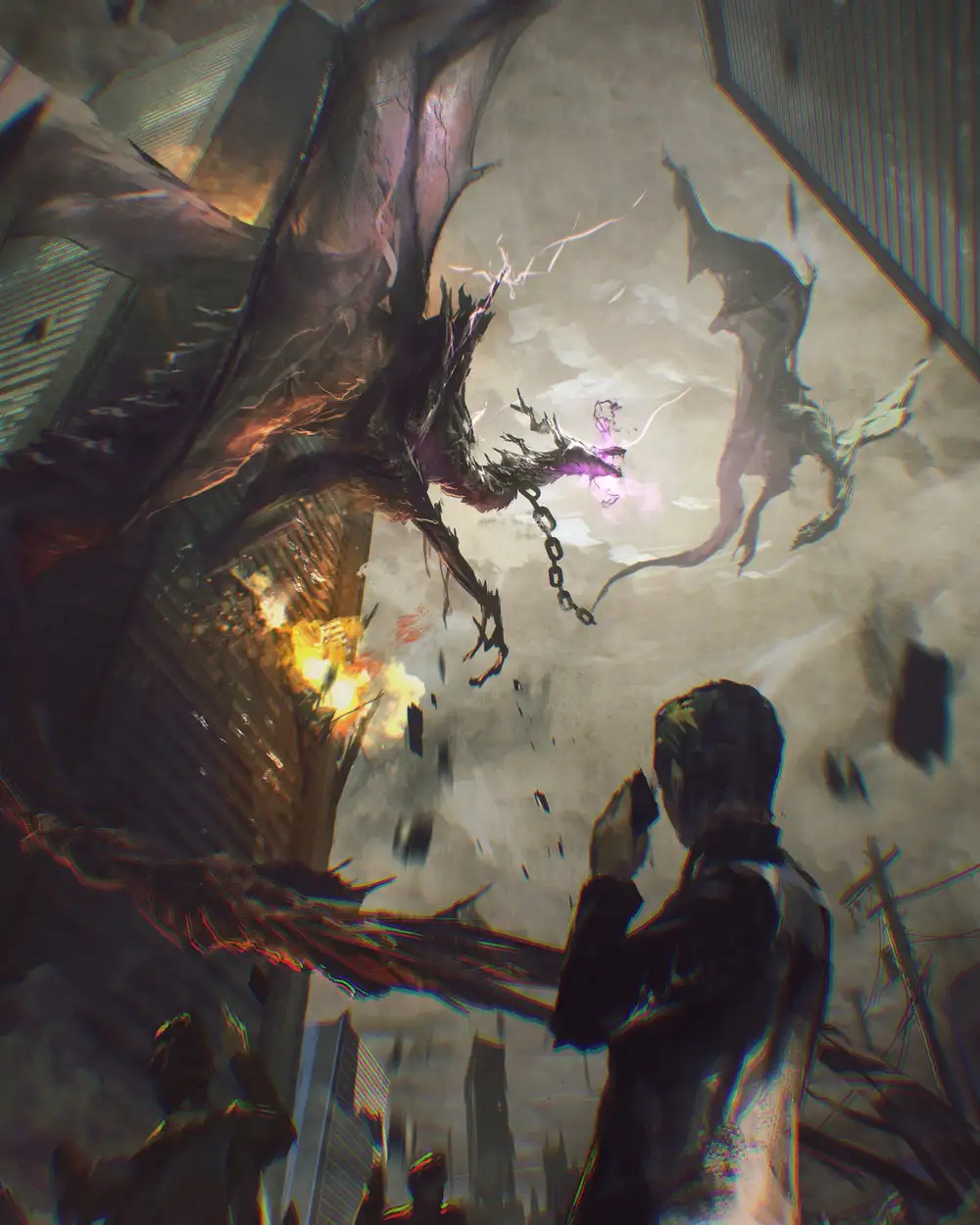 ảnh rồng anime phong cách 