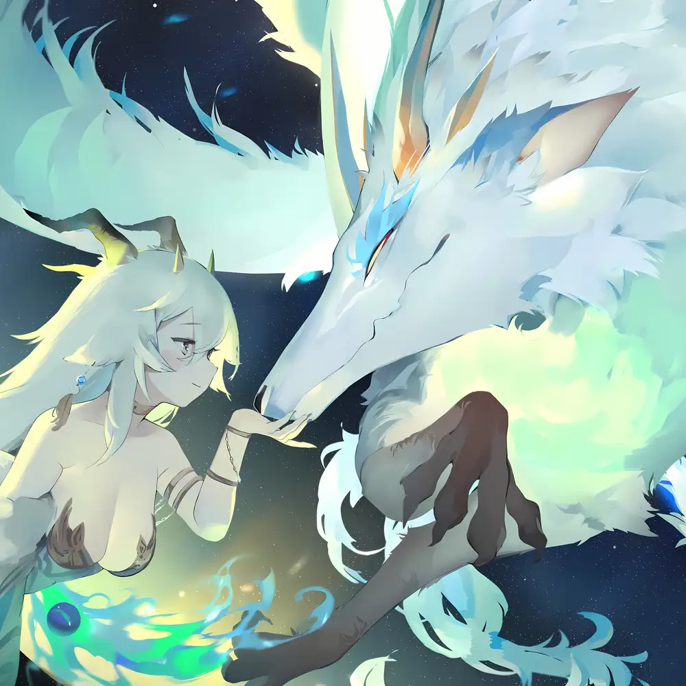 ảnh rồng anime đẹp với thiết kế ấn tượng 