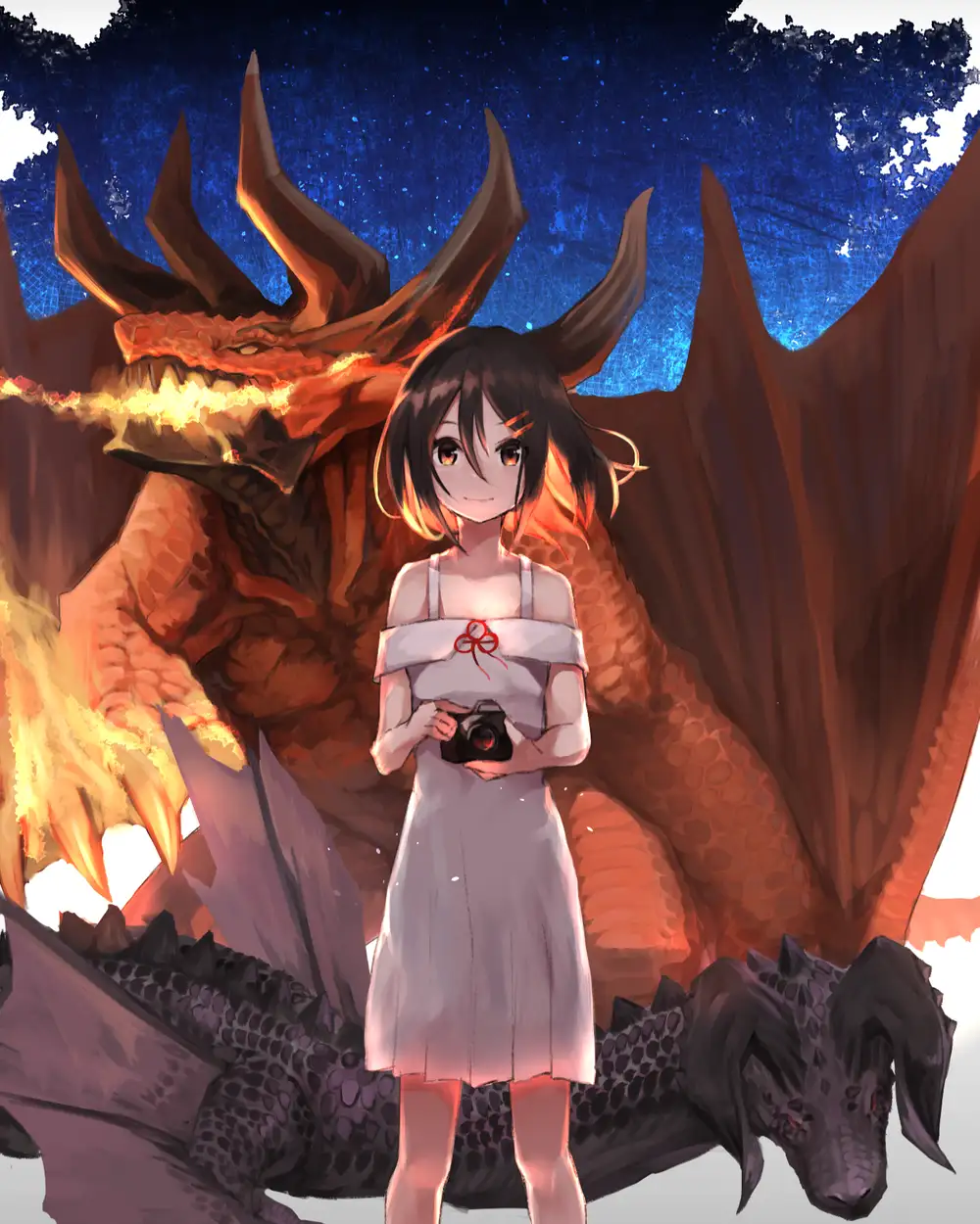 hình anime rồng chất lượng cao