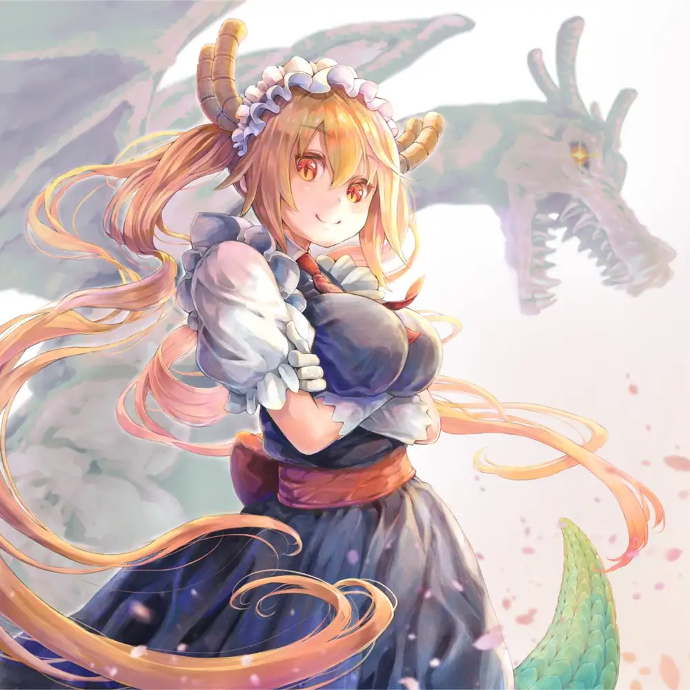 ảnh rồng anime phong cách cổ điển 