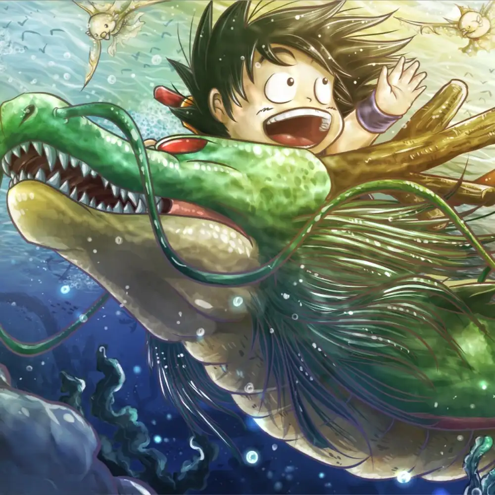 ảnh lân sư rồng anime đẹp 