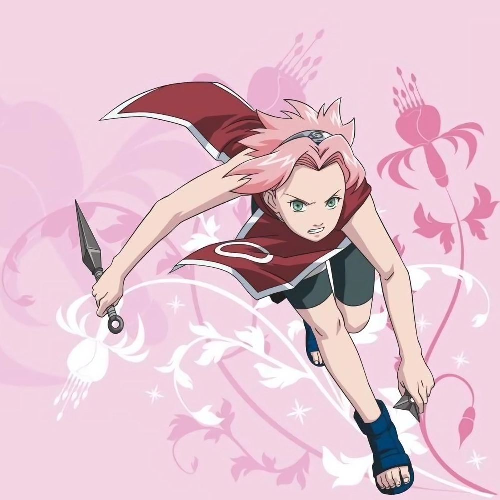 hình anime nhân vật sakura naruto 