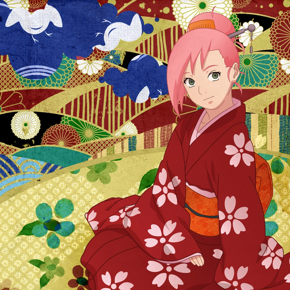 hình anime sakura dễ thương 