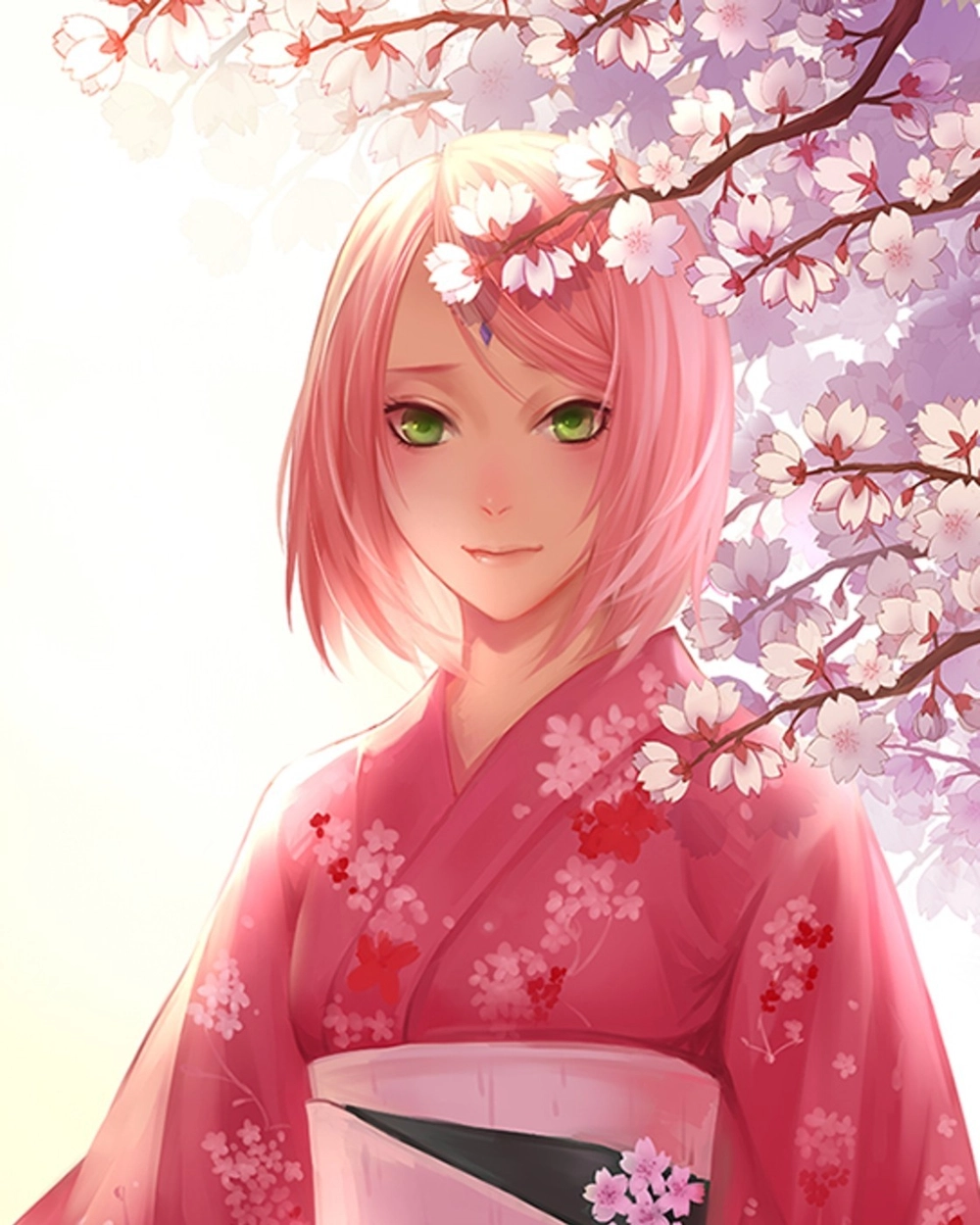 hình ảnh sakura cute trong anime 