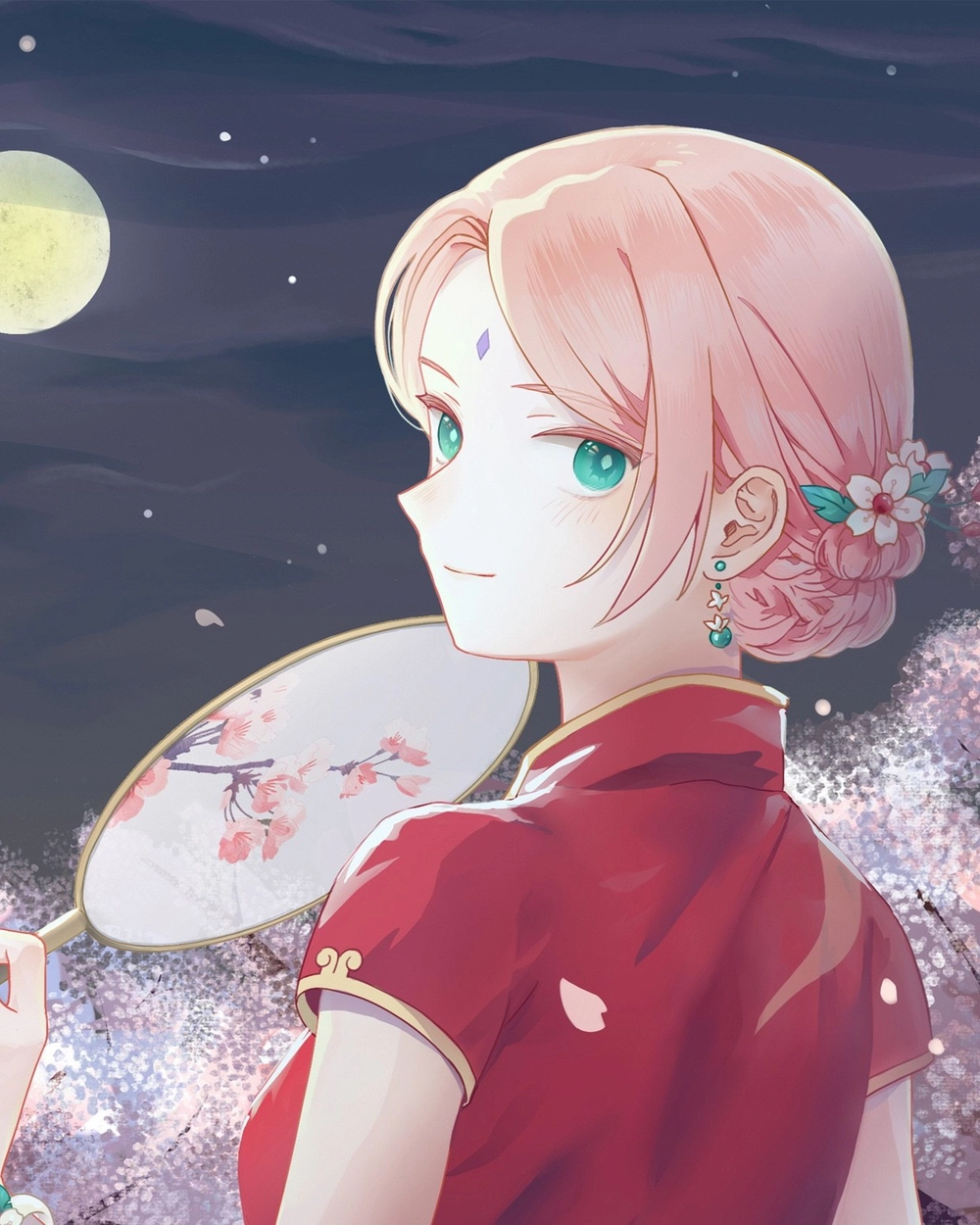 hình ảnh sakura nữ ninja của làng lá 