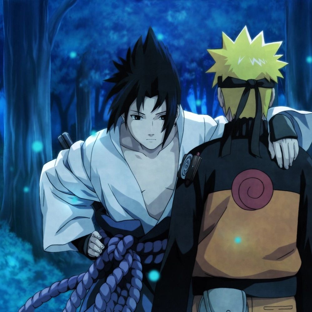ảnh uchiha sasuke trong bộ truyện Naruto