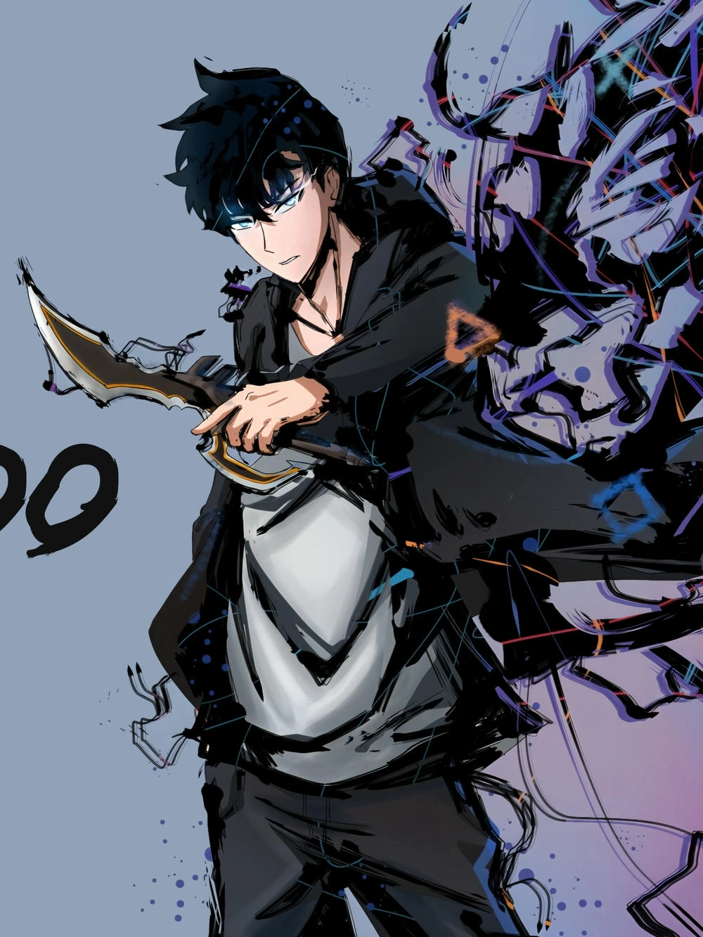 ảnh sung jin woo phiên bản anime