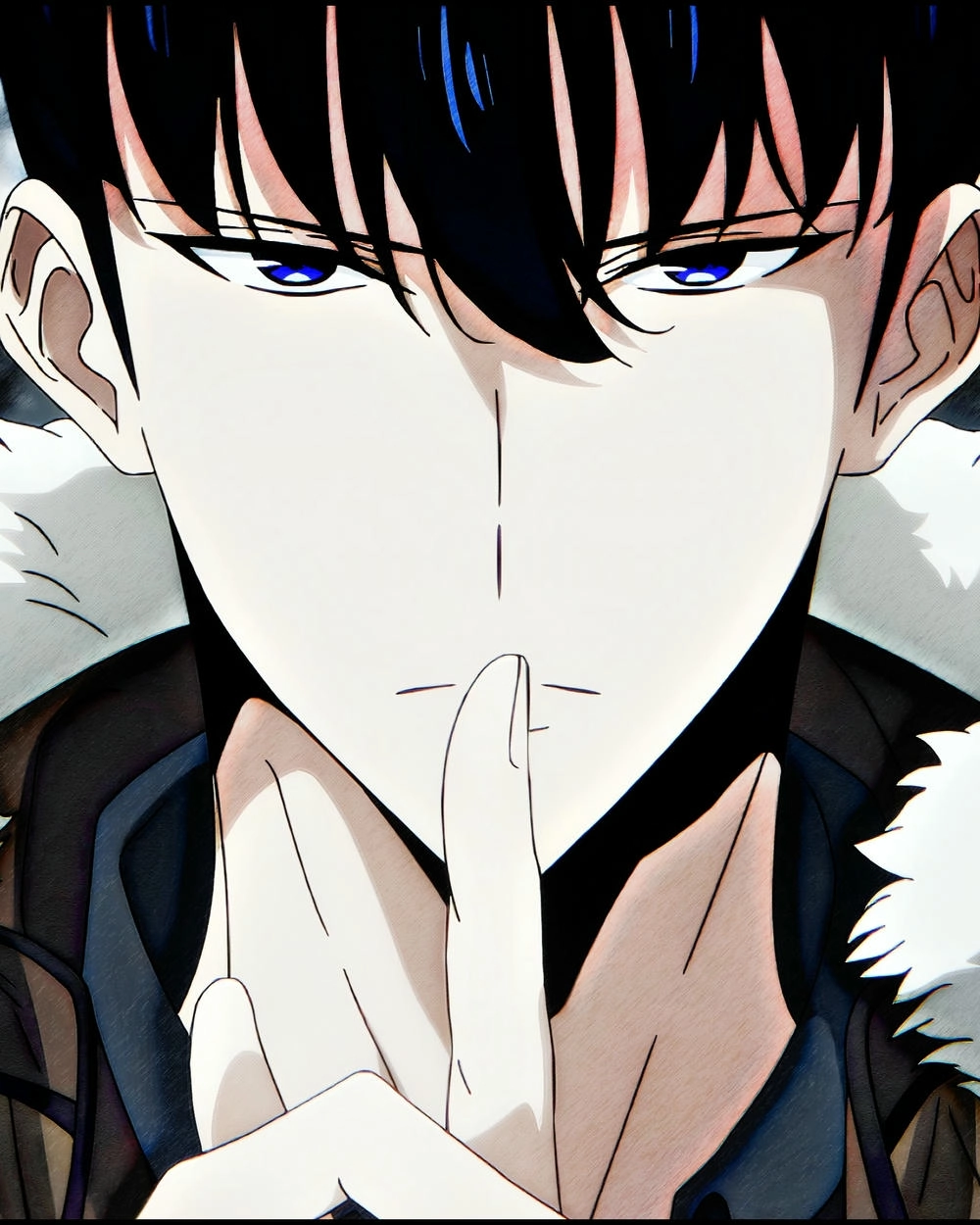 ảnh sung jin woo tạo hình mạnh mẽ