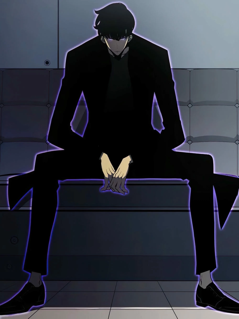 ảnh sung jin woo với màu sắc nổi bật