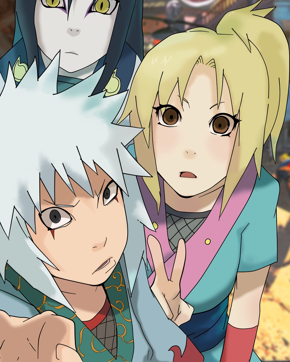 tsunade chibi siêu xinh