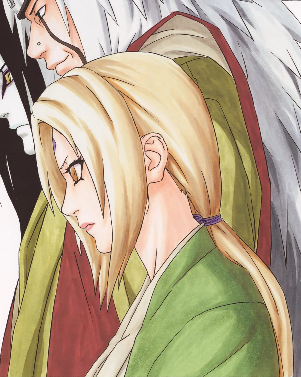 anh tsunade phong cách anime