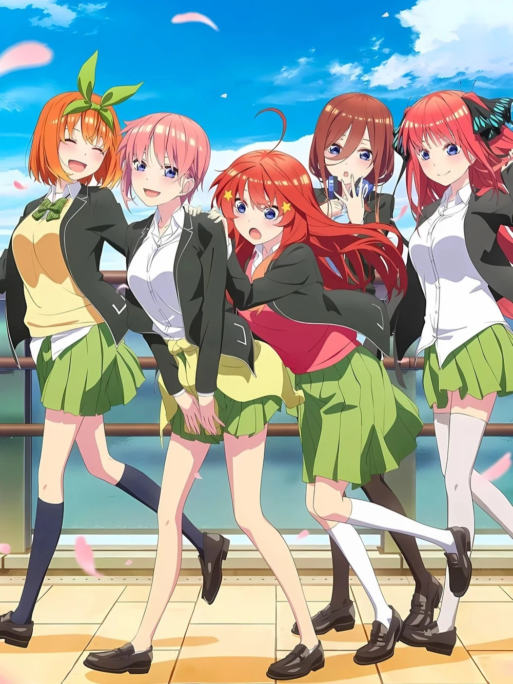 anime nhà có 5 nàng dâu
