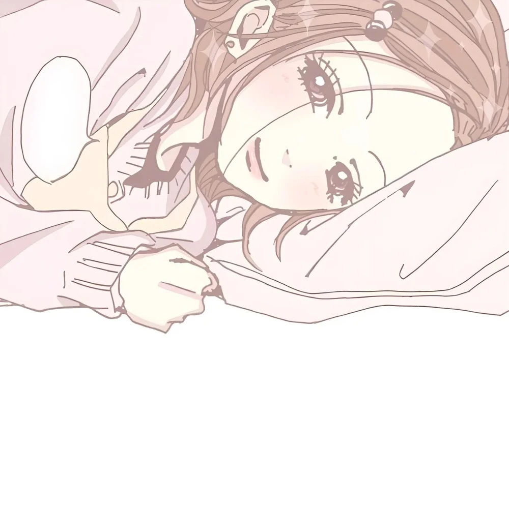 avatar anime màu hồng cute 2