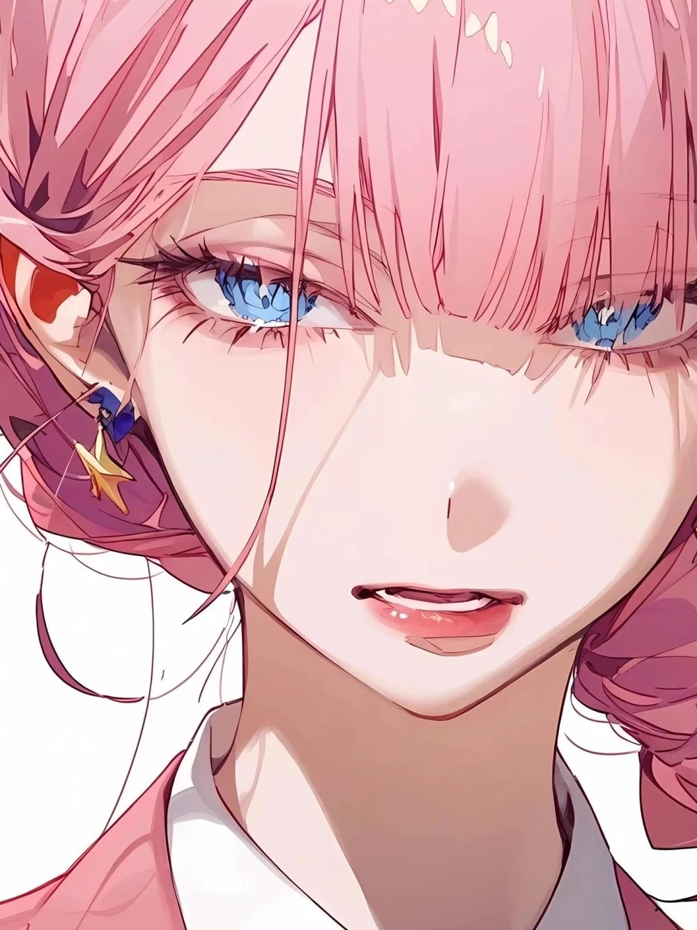 avatar anime màu hồng cute 9