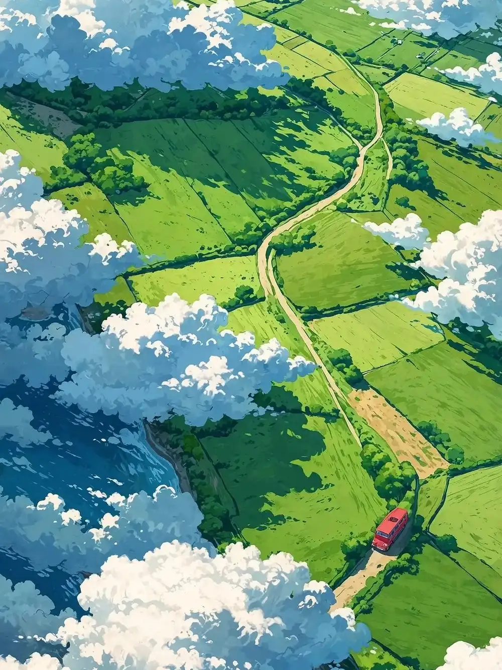 bầu trời anime 11