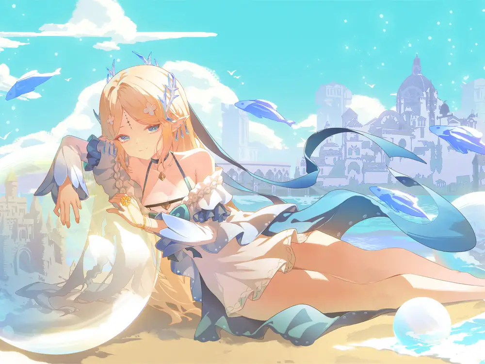 bầu trời anime 2