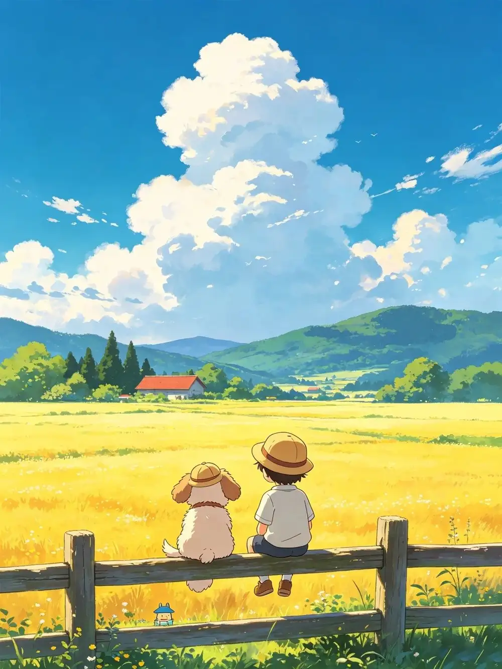 bầu trời anime 5