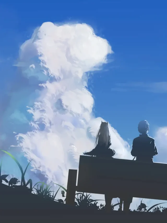 ảnh bầu trời anime 4k đẹp