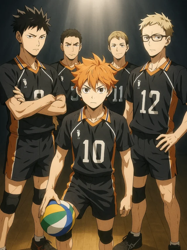 ảnh anime bóng chuyền cổ động