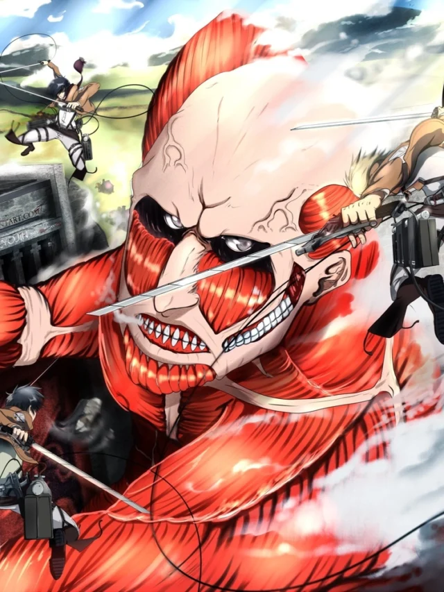 ảnh attack on titan đẹp rực rỡ, chuẩn HD