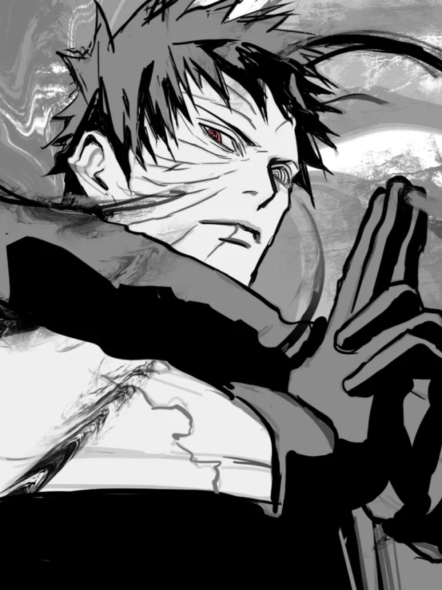 hình ảnh obito ngầu trong trận chiến