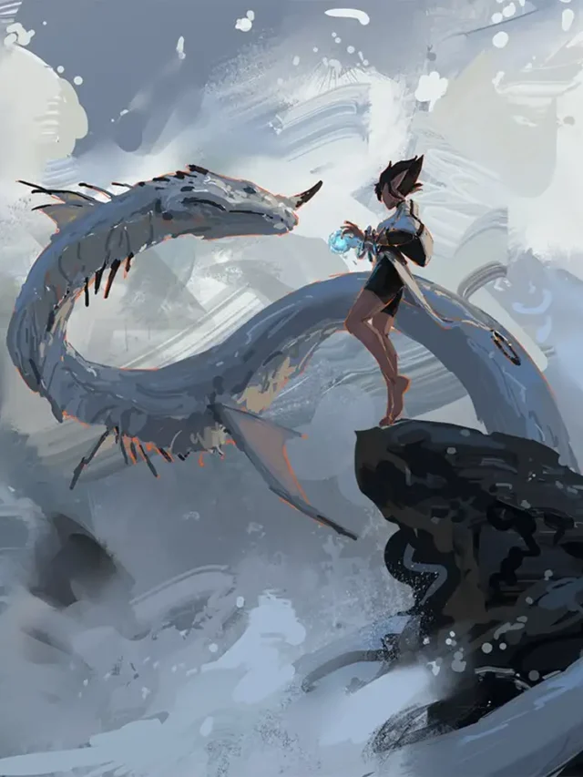 ảnh lân sư rồng anime rực rỡ