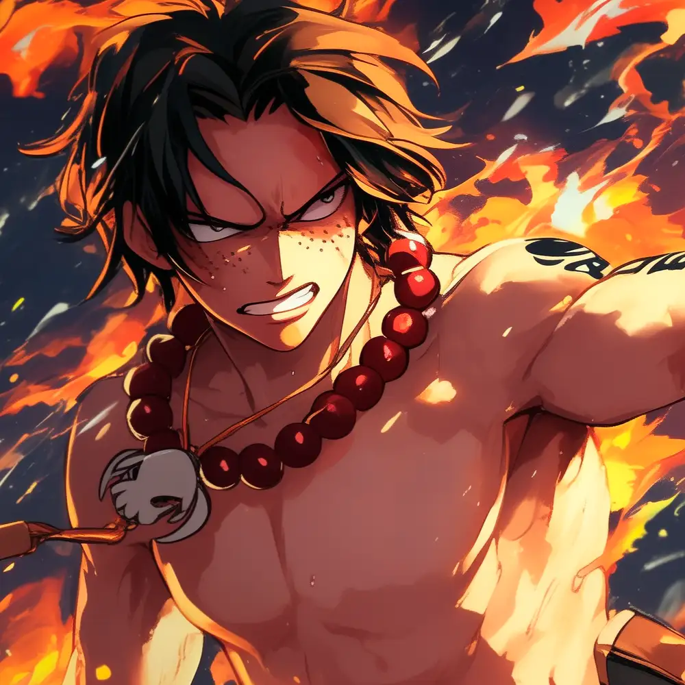 hình ảnh ace trong series one piece 