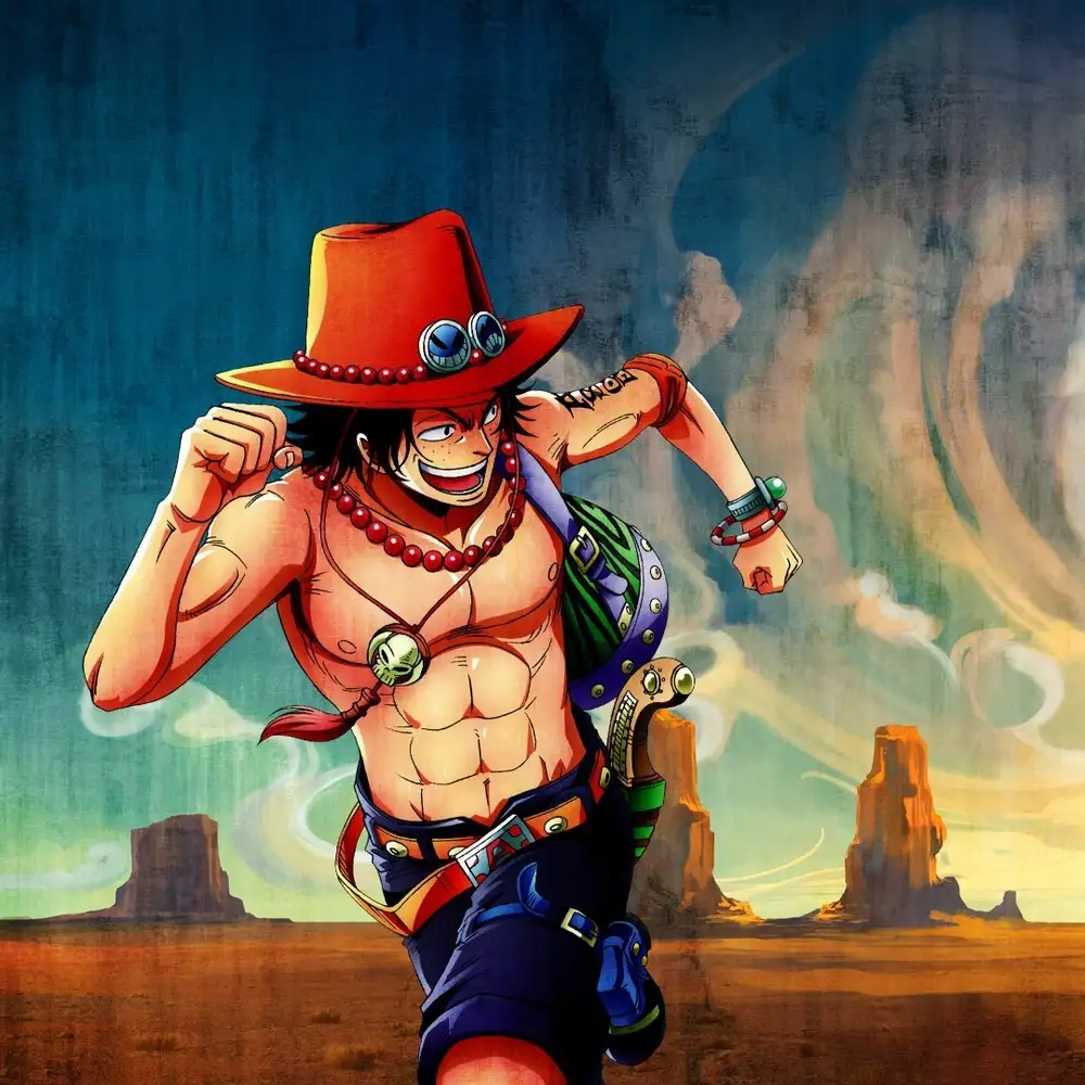 ảnh anime ace chạy