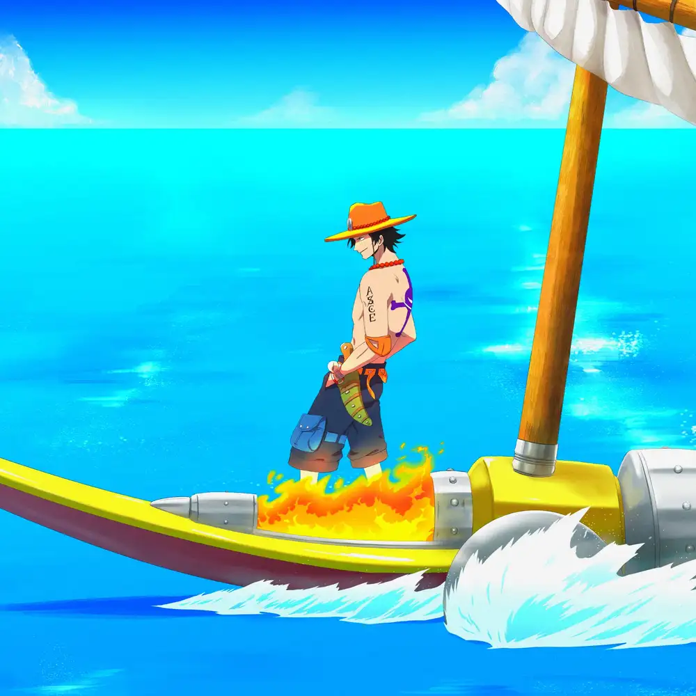 hình ảnh ace trong one piece 