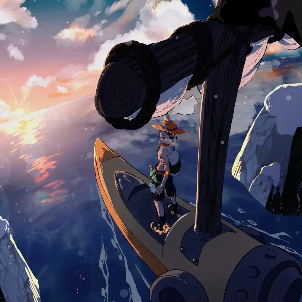 ảnh ace và các khoảnh khắc one piece 