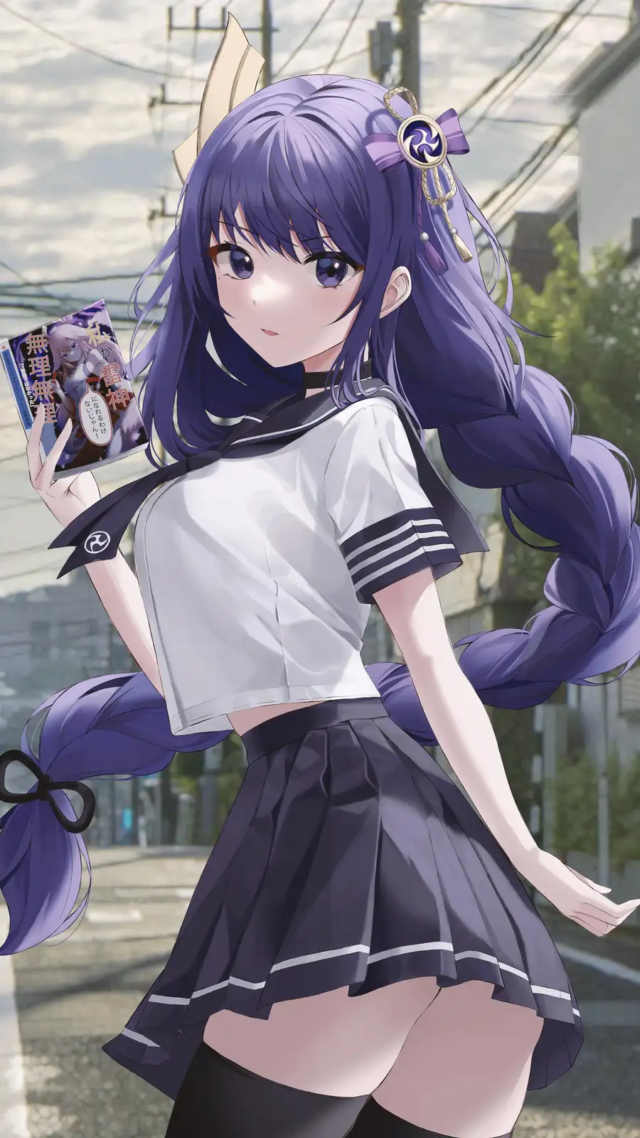 hình nền điện thoại anime tone tím nhẹ nhàng 