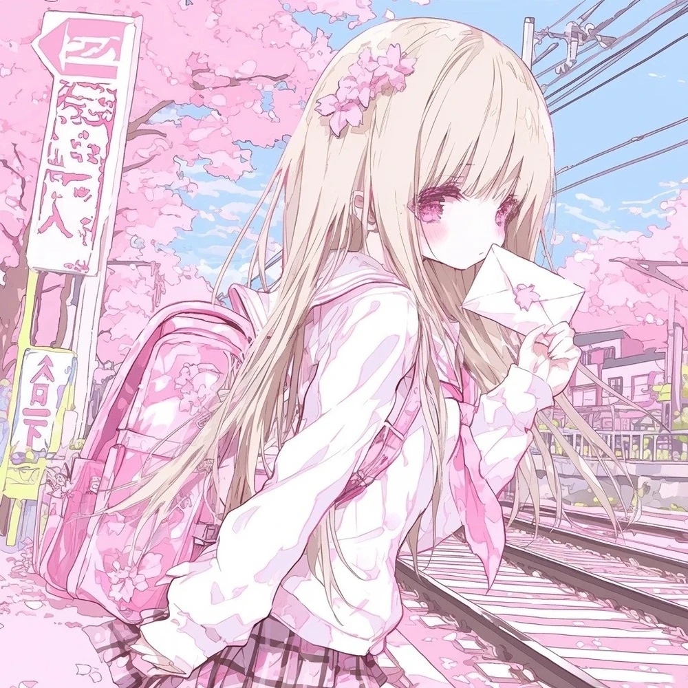 hình nền hoa anh đào anime 1