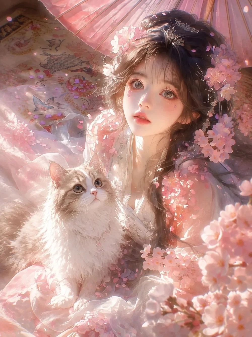 hoa anh đào anime