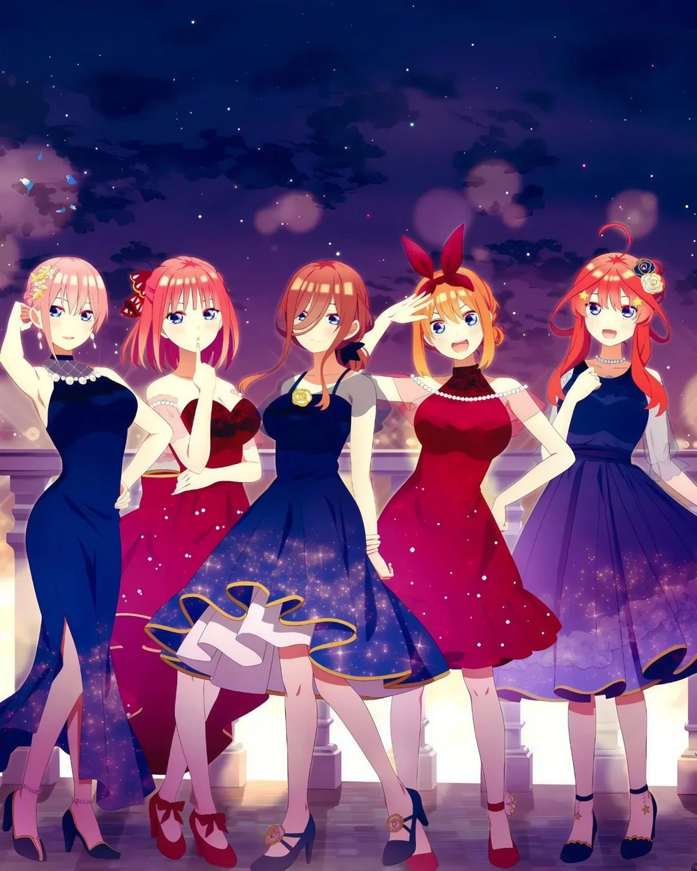nhà có 5 nàng dâu anime 1