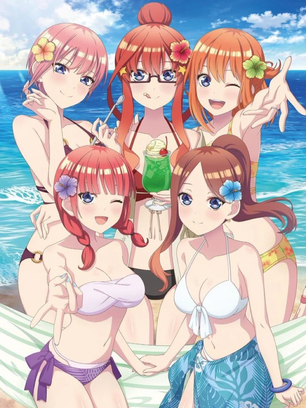 nhà có 5 nàng dâu anime 10